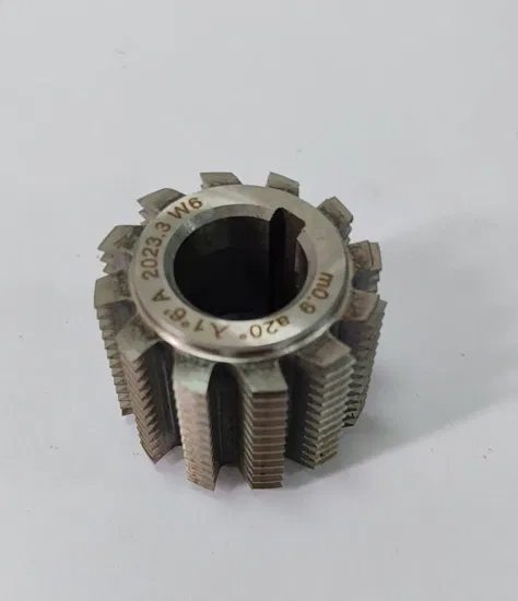 Carbide Small Modulus Gear Hob Integral Tungsten Steel Tool Sprocket Worm Gear Hobbing Cutter